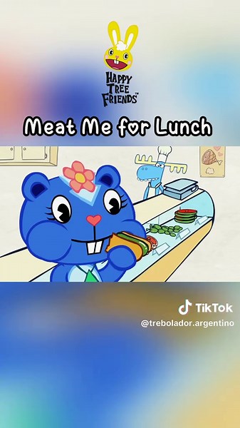 Meat Me for Lunch #happytreefriends #mondomediahtf #resumen #loquendo #tiktok