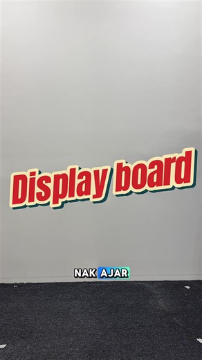Korang tak reti nk setup stand untuk display board?? X per biar saya ajar kan 😎🔥#Flexisprint #displayboard