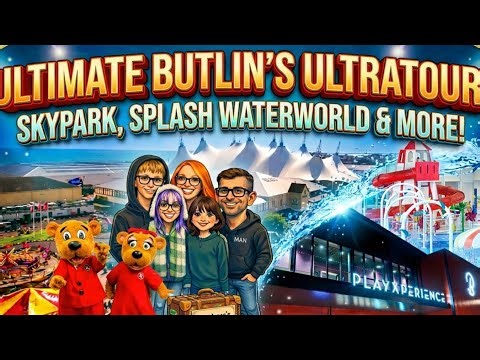 Butlins Bognor Regis: The ULTIMATE Tour of SkyPark, Splash Waterworld & More!