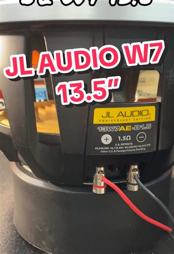 Testing out the Jail audio W7 13.5 anniversary edition subwoofer #caraudio #jlaudio #teamtwistedsounds #skaraudio #ctsounds #subwoofer #soundsystem #basshead #oldschool #sundownaudio #lowbass #spl #hz #mtx