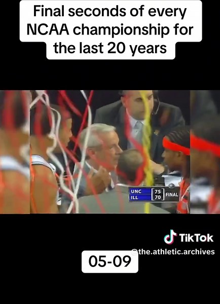 Final Seconds of NCAA National Championships Over 20 Years