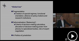 Martti Koskenniemi: After Globalization: International Law and the Backlash against Global Rule