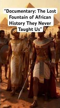 “Documentary: The Lost Fountain of African History They Never Taught Us”