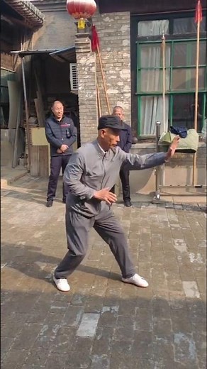 74-year-old Kang Erbao demonstrates Song Style Xingyi Pi Quan #songstylexingyi #xingyi #xingyiquan