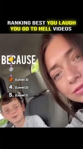 Ranking The Best If You Laugh You Go To Hell Videos 😂 pt35 #shorts