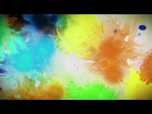 Paint Splatter Background Stock Motion Graphics