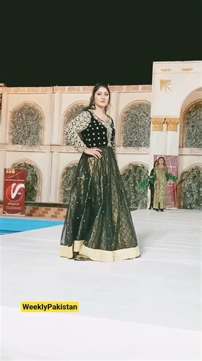 beautifull model on ramp airport hotel fasion show