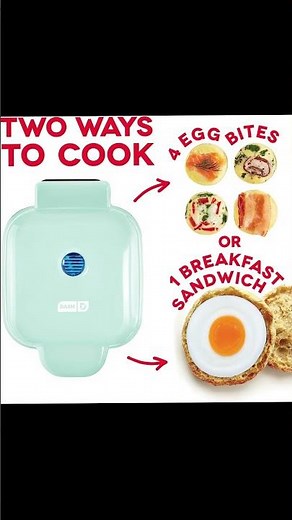 Create Perfect Egg Bites with the DASH Deluxe Sous Vide Style Egg Bite Maker