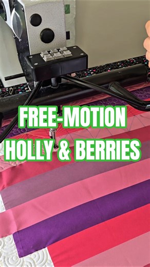 FREE-MOTION HOLLY & BERRIES