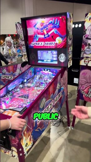 HEXA's Pinball Expo Debut: Space Hunt Unveiled! #shorts