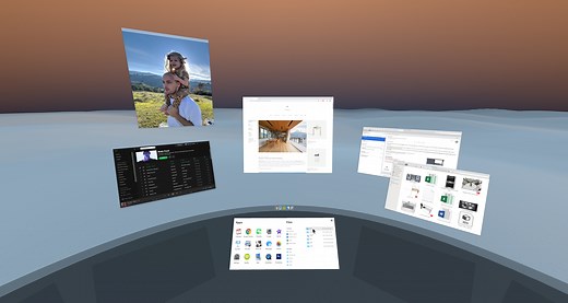 VR-OS: A new operating system beyond the limits of your monitor