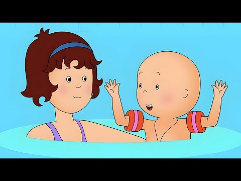 Caillou Learns to Swim | Caillou Compilations