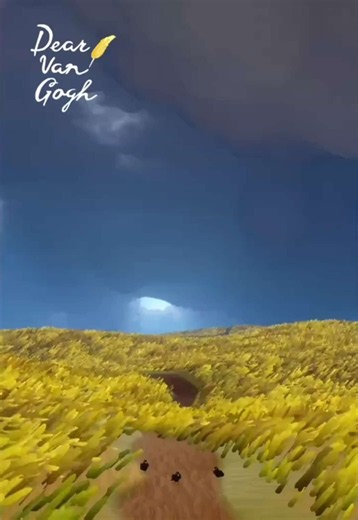 Let your mind wander into a sea of endless gold. A soft, whispering escape into Van Gogh’s vibrant summer palette: where the earth rests in delicate violets and the sky breathes in pink and blue 🌾 Thank you to #skycreatortroupe member Sunny Veen (on YouTube) for the amazing voiceover of this touching letter from Vincent van Gogh ✨