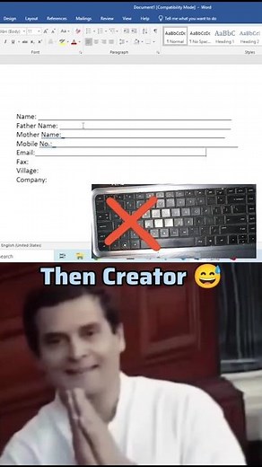 Word me line nahi ban rahi? Ms word Multiple Line insert Fix #shorts #shortsfeed #trending #msword
