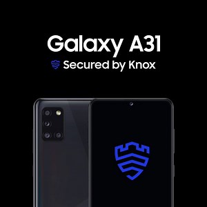 The awesome Samsung #GalaxyA31 comes with built-in defense-grade Knox security that protects your data against threats. So that you could enjoy using your phone without having to worry about security. #AwesomeIsForEveryone #BeMoreAwesome | Samsung