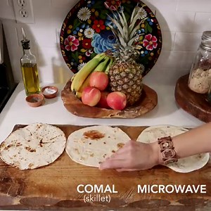 36K views · 83 reactions | How do you warm tortillas? My hubby drives me bonkers when he warms a tortilla in the microwave. | Muy Bueno Cookbook | Facebook