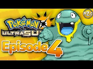 Pokemon Trainer School! Alolan Grimer! - Pokemon Ultra Sun and Moon Gameplay - Episode 4