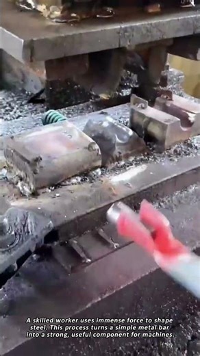 How Industrial Machines Forge Red Hot Steel
