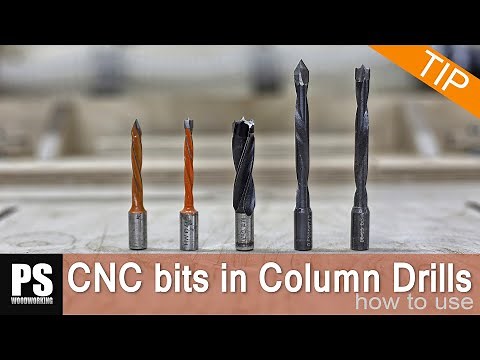 How to use CNC Drill Bits in Column Drills