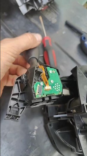 Dodge Challenger Turn signal switch removal #challenger #fyp #turnsignal #switch