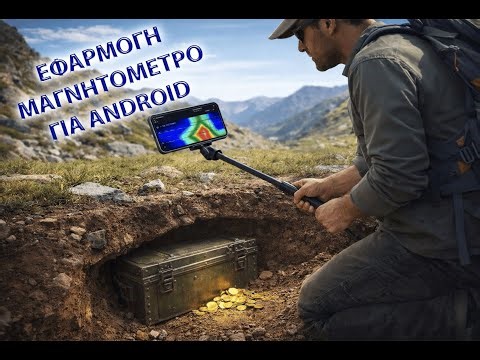 ΕΦΑΡΜΟΓΗ ΜΑΓΝΗΤΟΜΕΤΡΟ ANDROID (ΓΙΑ ΔΟΚΙΜΗ) - ANDROID MAGNETOMETER APP (FOR TESTING)