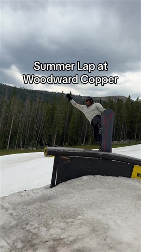 Summer Snowboarding Sessions at Woodward Copper