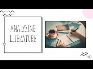 Analyzing Literature Presentation