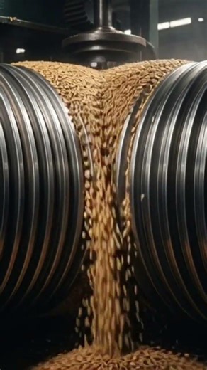 How Grain Is Processed in Factories | Inside an Industrial Milling Machine