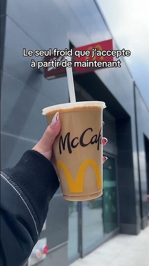 Bye le froid, bonjour le café infusé à froid. #mcdo #mccafe
