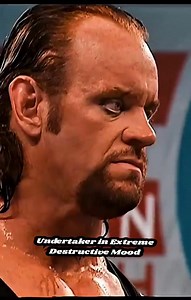 The Dead Man Undertaker in Extreme Destructive Level 💪🔥! #TheUndertaker #WWELovers #WrestlingFans Aesthetic Edits | Aesthetic Edits