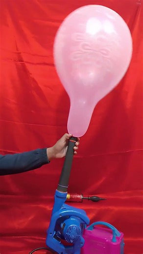 🤩 Blower Balloon Experiment#funny #poppballons #satisfying #ballongame #balloon #balloonpopping