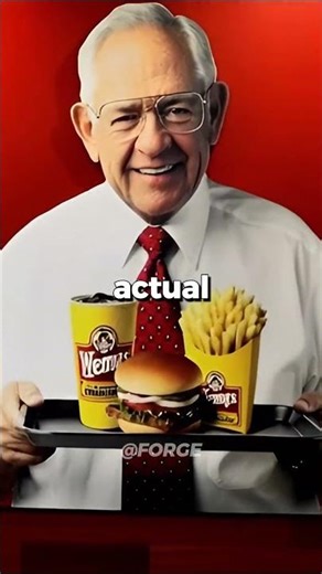 The Girl on WENDY's Logo#shorts