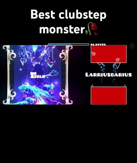 Best clubstep monsters🥀 #gd #geometrydash