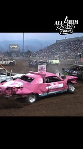 Clip from “Demolition Derby HARD HITS 2024” #derby #demolitionderby #demoderby #derbycar #derbylife | All 4 Him Racing Videos