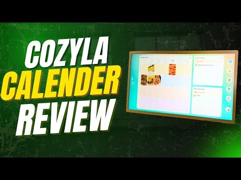 Cozyla Smart Calendar Review | The Ultimate Family Planner for Home, School & Work