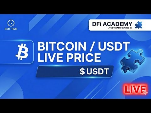 🔴 Bitcoin LIVE Price (BTC/USDT) Real-Time | Binance Chart + GMT Clock | 24/7 Crypto Stream