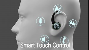 Btootos Wireless Earbud Bluetooth Headphones 5.3, 48Hrs Playtime Sport in Ear Wireless Earphones with Digital LED Display Over Ear Buds with Earhooks Waterproof Headset with Mic for Running Workout