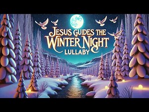 Jesus Guides the Winter Night Lullaby 🌙❄️🕊️