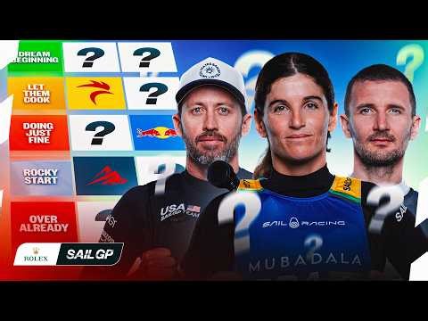 Ranking ALL SailGP Teams So Far This Season!