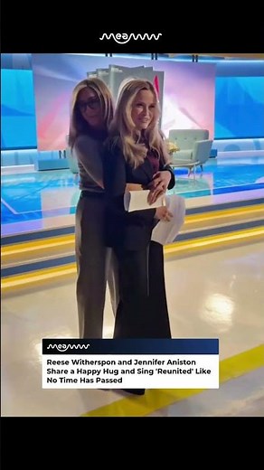 Reese Witherspoon and Jennifer Aniston Turn a Simple Hug Into a Whole Vibe