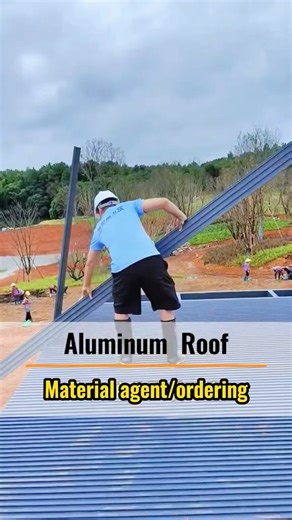 491 reactions · 11 shares | New roofing materials can save you half of the renovation costs and provide better quality #aluminum #aluminumroof #metalroof #roof | Aluminum Alloy Roof | Facebook