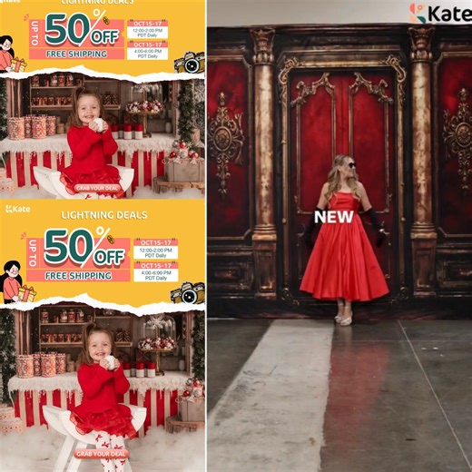 17 reactions | ✨✨Ready for Kateday Anniversary Events October 15-17, 2025? ✅Kate Lucky Bags: $9.9,$19.9,$29.9 ✅25% OFF + Double Points ✅Lightning Deals: Up to 50% OFF+Free Shipping! Shop Now: https://www.katebackdrop.com/pages/kate-day | Katebackdrop | Facebook