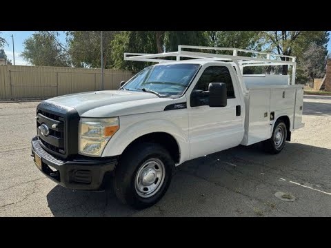 2015 FORD F-250 FULLY ENCLOSED HIGH BOX UTILITY ENCLOSURE