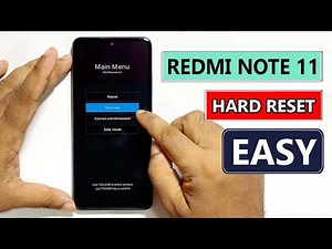 Redmi Note 11 Hard Reset | Factory Reset | Wipe Data | Fix Hang & Lag (HyperOS / MIUI 15)