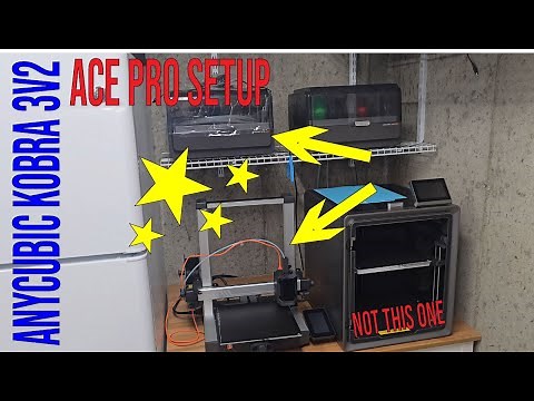 Kobra 3v2 Combo: Let's Set Up the Ace Pro!