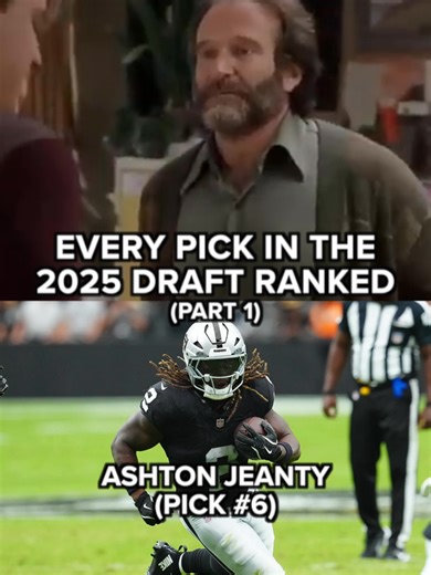 EVERY PICK IN THE 2025 DRAFT RANKED #nfl #nfldraft #camward | Travis Hunter