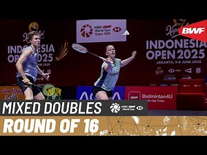 KAPAL API Indonesia Open 2025 | Syahnawi/Marwah (INA) vs. Goh/Lai (MAS) [3] | R16