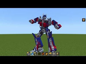 Transformers MOD in Minecraft PE