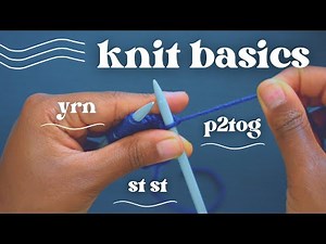 how to knit abbreviations | MOST common knitting pattern abbreviations explained tutorial