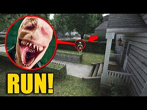 If You See This SMILING MAN Outside Your House, RUN AWAY FAST!! (Scary Trevor Henderson Creature)